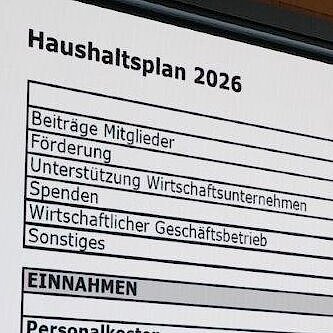 Haushaltsplan Haushaltsplan