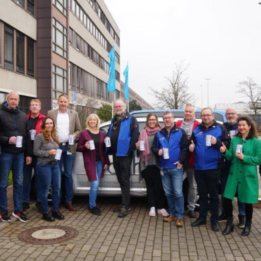 Spendenaktion bei VW Spendenaktion bei VW