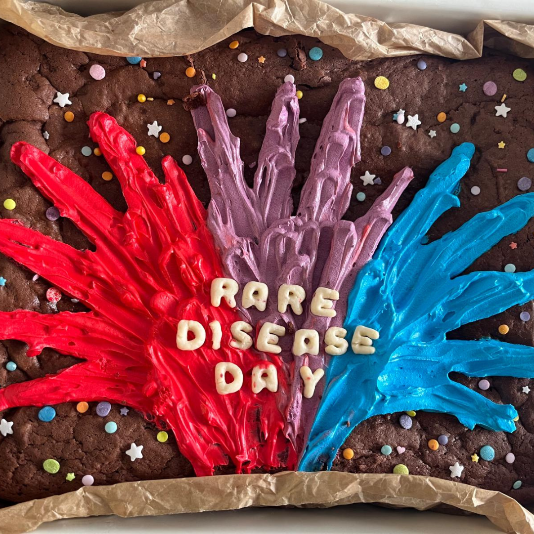 Mottokuchen zum Tag der Seltenen Erkrankungen Mottokuchen zum Tag der Seltenen Erkrankungen